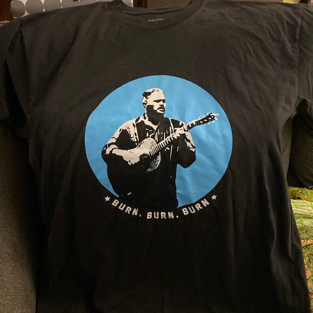 ZACH BRYAN|Burn Burn Burn Tour T-Shirt|Size Large Official Merchandise|